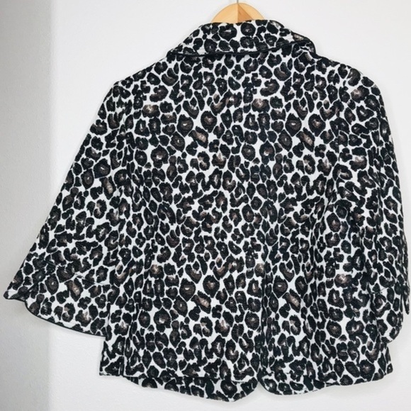 FOREVER 21 Leopard Button Women’s Dress Jacket - Picture 12 of 12